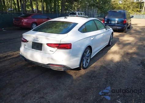 2025 Audi A5 Sportback Premium 45 Tfsi S Line Quattro S Tronic from USA, damaged, VIN WAUDACF52SA010462